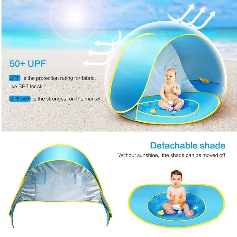 Tente de Plage Instantanée pour Bébé – Image 11