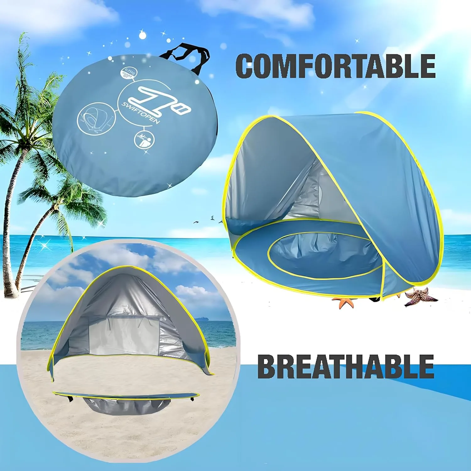 Tente de Plage Instantanée pour Bébé – Image 6