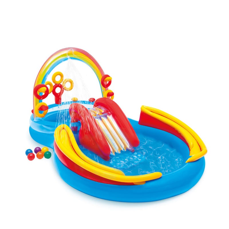 en1.jpg Parc Aquatique Gonflable Rainbow – Image 1