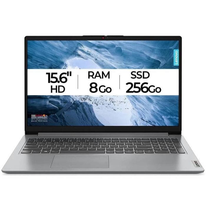 pc-portable-lenovo-ideapad-1-15ijl7-intel-celeron-n4500-8go-256go-ssd-gris-mt PC Portable LENOVO IdeaPad 1 15IJL7 Intel Celeron N4500 8G 256G SSD Gris – Image 1