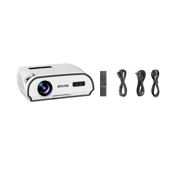 video-projecteur Edutab A12 intelligent , Garantie 1 an , Full HD 1080p , Wifi , Support Plafonds/ mural inclus , Cable HDMI 5m inclus , Lampe de projection offerte – Image 17