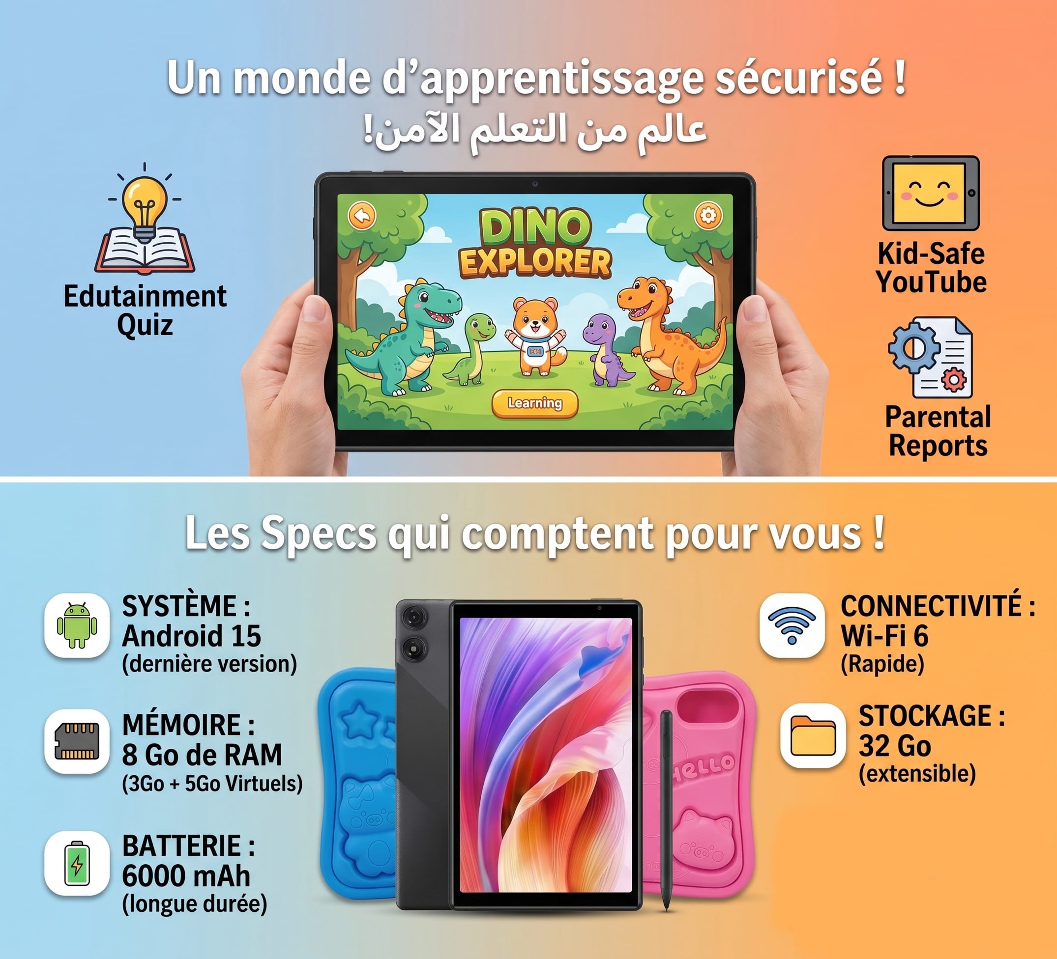 Démonstration Edutab Elite 1